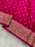 Rani Katan Silk Saree with Allover Motif KS01