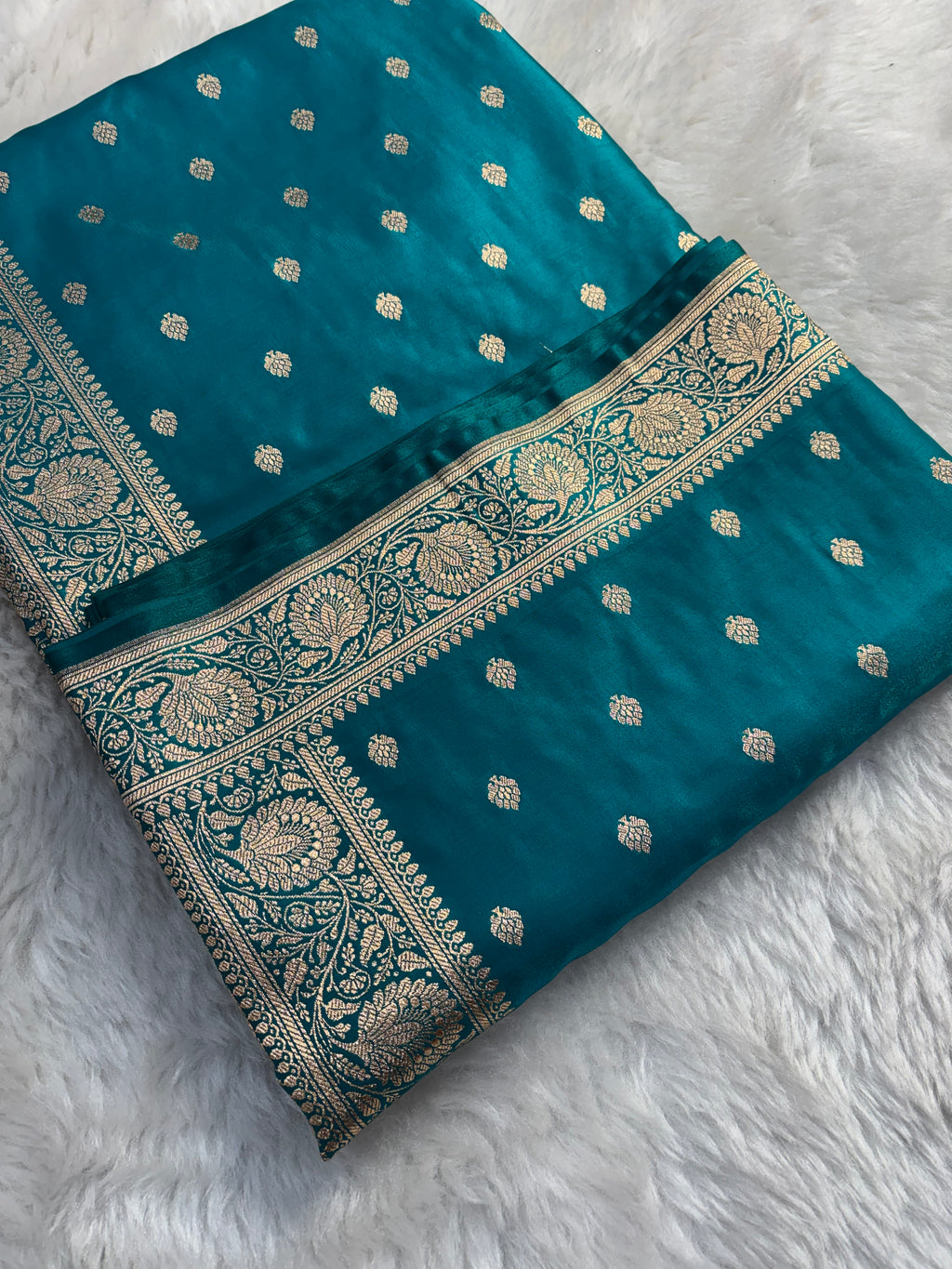 Sapphire Satin Silk Saree SS01