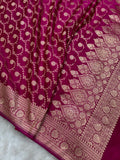Rani Satin Katan Silk Jaal Dupatta